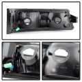 Acanii For 2003-2006 Chevy Silverado 1500 2500 3500 Smoked Led Parking Lights Bumper Signal Lamps Assembly Left Right