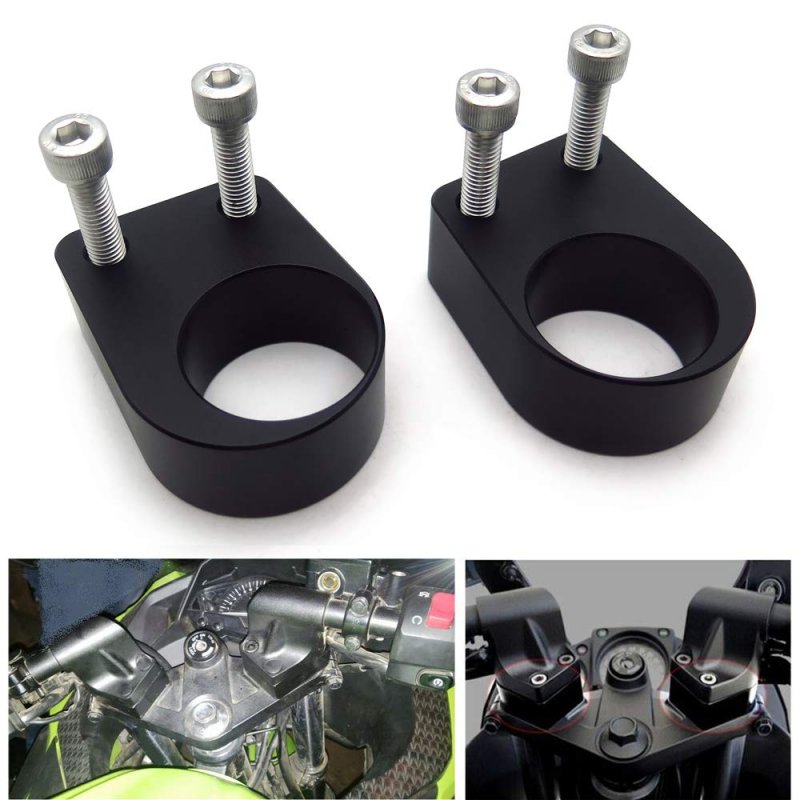2013-2019 Kawasaki Ninja 300 300r 1 Inch Handle Bar Spacers Handlebar Risers