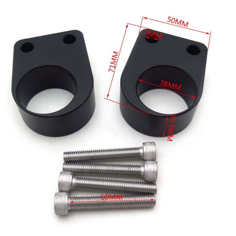 2013-2019 Kawasaki Ninja 300 300r 1 Inch Handle Bar Spacers Handlebar Risers