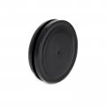 Flyshop 5 Pcs Black Armature Rubber Bar Grommet 40 Mm Dia 1-9 16 One-sided Firewall Hole Plug Wire Cable Protector