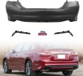Rear Bumper Cover With Warning Lights And Bracket For 2016 2017 2018 Altima 