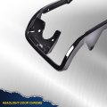 G-plus Grille Headlight Door Bezel Chrome Set Compatible With 1992-1996 Bronco 1992-1997 Ford F150 F250 F350 Trim Right