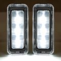 Hecasa Led Bed Lighting Kit Compatible With 2020-2023 Toyota Tacoma Light Replacement For Pt857-35200 Lh Rh Plastic Clear Lens