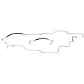 Inline Tube Replacement For 1995-98 Chevrolet Gmc Truck 4wd Small Block 4l80e With Aux Cooler 3 8 Trans Lines 3pc Oe Steel 