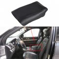 Labwork Car Leather Center Console Armrest Cover Black Replacement For 2011-2019 Ford Explorer