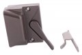 Truth Bronze Sash Lock Ep24152 With Left And Right Handed Keepers Diecast Body Lever Cam Action For Tight Seal 