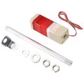 Baomain Industrial Signal Light Column Led Alarm Square Tower Indicator Continuous Warning Red Ac 110v Lta-402t