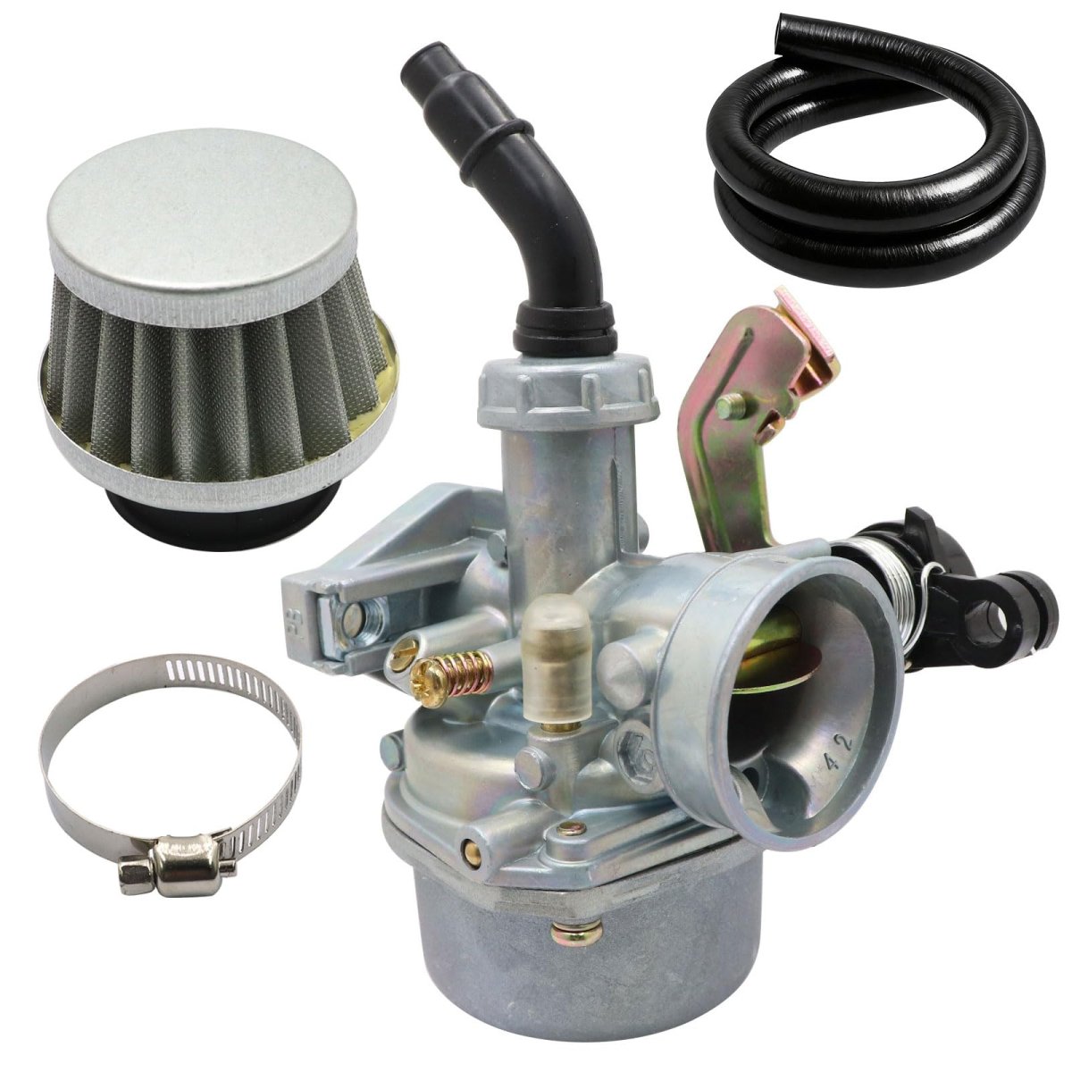 Carburetor V16100dgf000 For Can-am Ds70 Ds90 4 Stroke Atv 2007 2015 Silver Aluminum