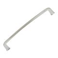 5 Pack Rok Hardware 6-5 160mm Hole Transitional Square Style Brushed Nickel Kitchen Vanity Dresser Cabinet Pull Handle 6-13 16