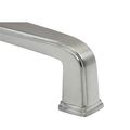 5 Pack Rok Hardware 6-5 160mm Hole Transitional Square Style Brushed Nickel Kitchen Vanity Dresser Cabinet Pull Handle 6-13 16
