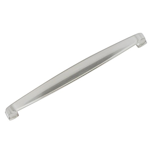 5 Pack Rok Hardware 6-5 160mm Hole Transitional Square Style Brushed Nickel Kitchen Vanity Dresser Cabinet Pull Handle 6-13 16