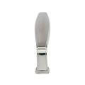 5 Pack Rok Hardware 6-5 160mm Hole Transitional Square Style Brushed Nickel Kitchen Vanity Dresser Cabinet Pull Handle 6-13 16