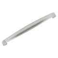 5 Pack Rok Hardware 6-5 160mm Hole Transitional Square Style Brushed Nickel Kitchen Vanity Dresser Cabinet Pull Handle 6-13 16 