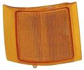 Driver Side Lh Marker Light Assembly Amber 332-1525l S For Cars Rear Position Smooth Finish 