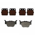 Factory Spec Front Rear Semi-metallic Brake Pads For Honda Rubicon 500 520 Fits 2015-2022 Models 