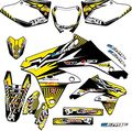 All Years Rm 60 Mayhem Yellow Senge Graphics Complete Kit For Suzuki 