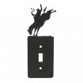 Innovative Fabricators Inc Saddle Bronc Single Light Switch Plate Cover 