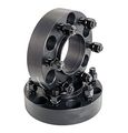 Hex 1 5 6x135mm Black Hubcentric Wheel Spacers Adapters With 87mm Cb 14x2 0 Studs 2pcs For Ford Expedition F-150 Lincoln 