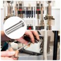 Uxcell Straight Ejector Pins 25mm 63 64 Dia 65mn Steel Round Tip Punch 100mm 4 Long For Mechanical Maintenance
