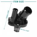 Acropix Engine Coolant Thermostat Housing Assembly Replacement Fit For Ford Escape Pack Of 1 Black