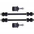 Ocpty New 4-piece Fit For 2002-2003d Explorer For Mercury Mountaineer Front Sway Bar End Link Upper Ball Joint