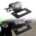 Fender Eliminator Tail Tidy With Led Light For Klx230r 2020 2024 License Plate Bracket Clear Steel Construction 