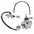 M Mati Rear Brake Caliper Master Cylinder Hose For Honda Trx450r Trx450er 2004-2014 43150-hp1-006 43510-hp1-305 43510-hp1-016