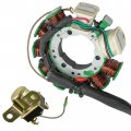 Caltric Stator And Relay Solenoid Compatible With Polaris Magnum 425 2x4 1995-1998 4-stroke