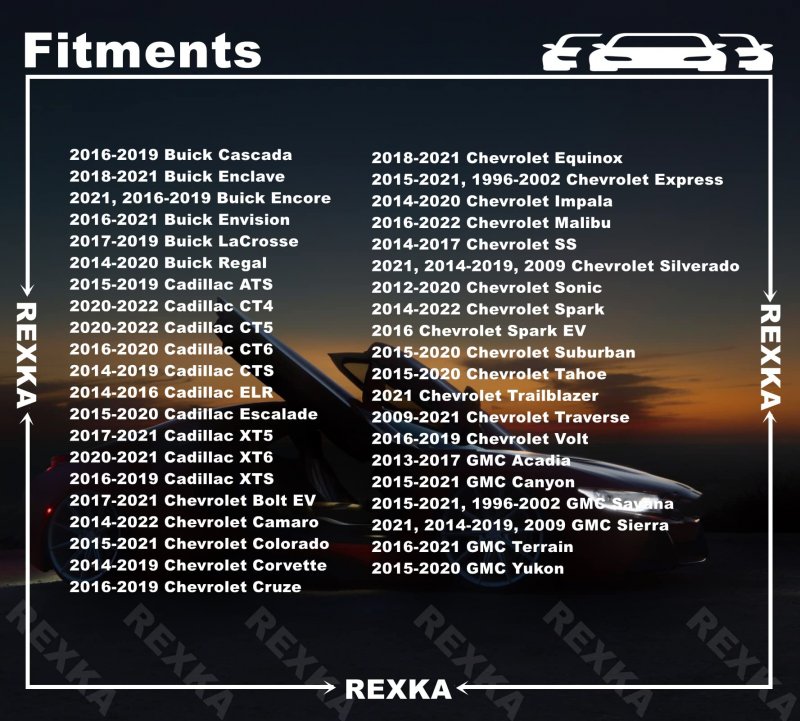 Rexka 30pcs M4 2 Multi-purpose Extruded U Nuts For Ford W707291-s439 Gm 11516397 Buick Enclave Encore Regal Cadillac Ct6 Elr