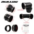 Complete Rv Sewer Hose Kit For 3 In Pvc Pipe Camper Waste Plumbing System With Adapters 90 Degrees Elbow And Clear Extension