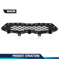Front Upper Grille Grill W Chrome Trim For Kia Forte 2019-2020 Parrilla Para Replacement 86350m7010 86350m6000 Chrome Black
