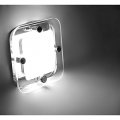 Rv Interior Led Ceiling Light Fixture 12v Panel With Crystal Acrylic Lens And Switch Cool White Lighting 3 5in