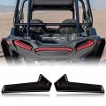Sautvs Utv Tail Lights Assembly Led Taillights Rear Lamps For Polaris Rzr Xp Turbo Sportsman 1000 2018-2021 Smoked Black 2pcs