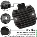 Glenparts Voltage Regulator Rectifier Replaces For Yamaha Fz6r 2009 2010 2011 2012 2013 Yzf R6 2006 2007 2008 Yzfr6 4 Cycle