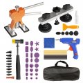 Torin Atrwh056b Automotive Dent Removal Puller Kit 56pcs With Adjustable Golden Lifter Bridge Indentation Puller For All 