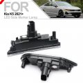 Nsautolighting K5 Led Side Marker Light For Kia 2021 2022 2023-up Amber Fender Turn Signal Kit Clear Lens Driver Passenger Lamp