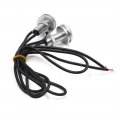 Uxcell 2pcs 23mm White Led Daytime Running Drl Light Backup Lamp Bulb For Car