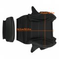 Labwork Front Driver Side Bottom Black Artificial Leather Seat Cover Replacement For C-class 2015-2021 C300 2016-2018 C250