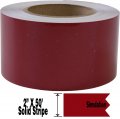 Universal Premium Two Inch Solid Stripe Auto Truck Customizing Tfx 0132141-2 X 50 141 Red Metallic