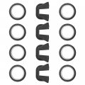 Caltric Clutch Roller Weight With Slider Compatible Yamaha Wolverine R-spec Yxe700 2016