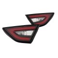 Inner Brake Tail Light Assembly For Maxima 2019 2020 2021 Left And Right Pair Replacement 265409dj0a 265459dj0a Red Clear 