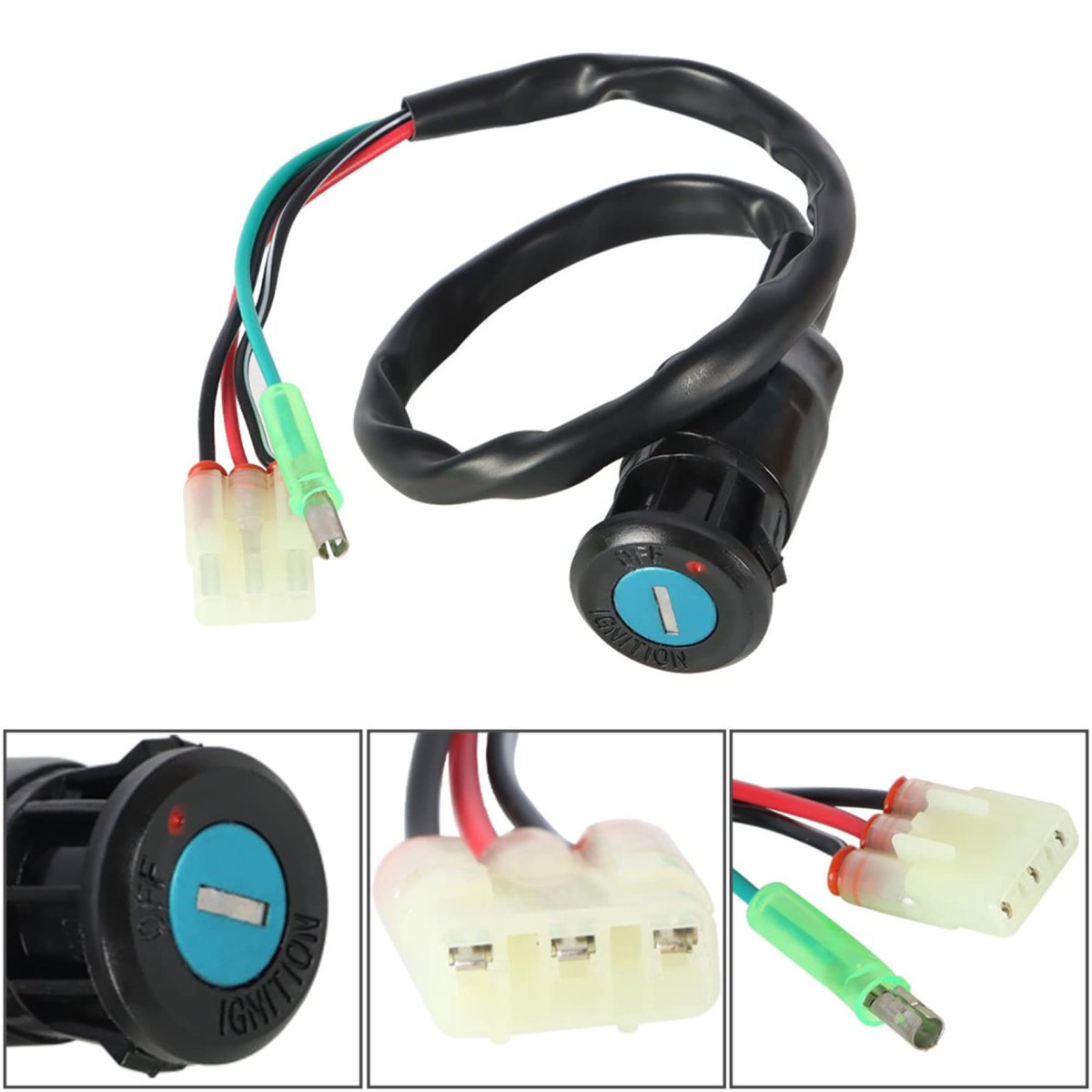 Ignition Key Switch Replacement For 1997-2014 Trx250 Recon 2001-2005 Trx250ex