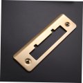 Hemoton 2pcs Door Security Plate Lock For Internallock Portable Flush Bolt Deadbolt Cover Crash Door Frame