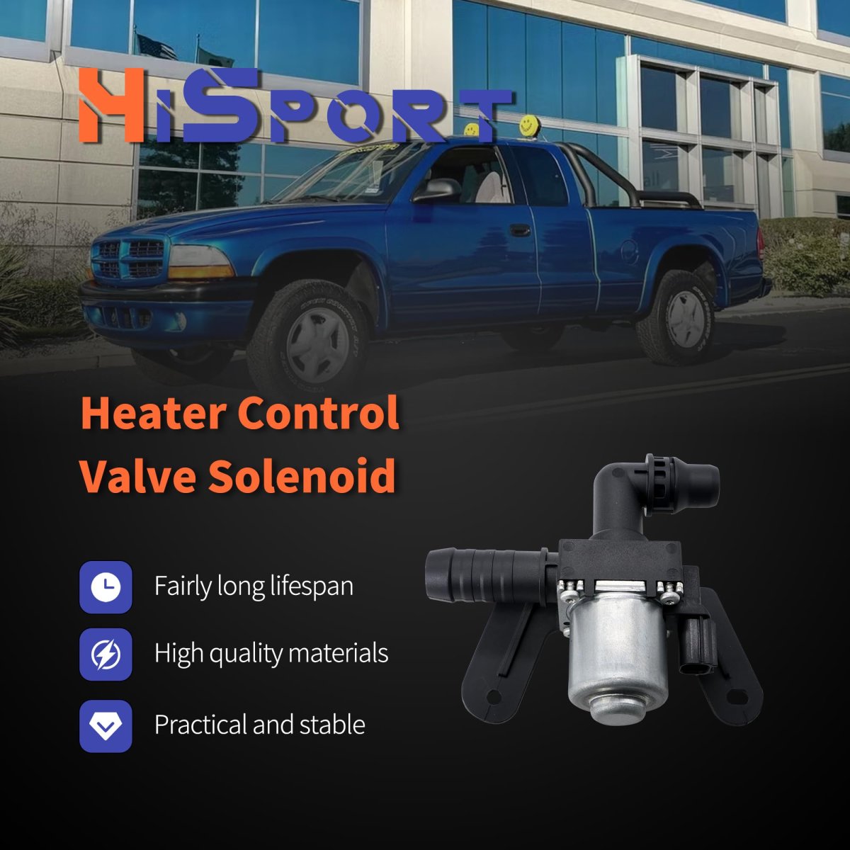 Cv6118495 Engine Heater Control Valve Solenoid Ford Escape 2013 2014 2015 2016 2017 2018 2019 Hsppxssb Replacement For Cv61