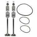 Caltric Camshaft And Cylinder Valve Gasket Kit Compatible With Kawasaki Bayou 300 Klf300b 1988-2004