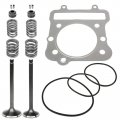 Caltric Camshaft And Cylinder Valve Gasket Kit Compatible With Kawasaki Bayou 300 Klf300b 1988-2004