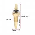 X Autohaux Universal Automotive Radiator Engine Cooling Fan Temperature Thermo Sensor Switch 1 8 Npt 160 Degree On 145 Off