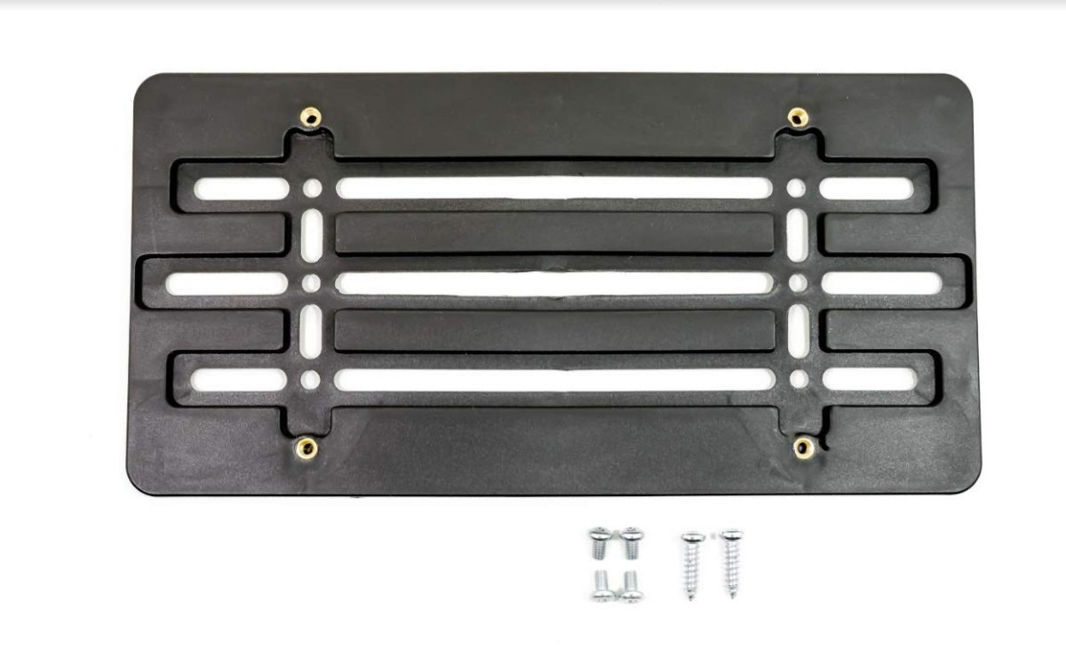 4 Front Bumper License Plate Tag Holder Mount Mounting Relocator Adapter Kit Bracket For Ram All Models Quantity Discount 9 95