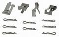 Quality Brake Parts 13128 Disc Hardware Kit For Front Car Brakes 