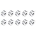 10pcs Aluminum Spacers 3 4 Od X 5 16 Id 8 L Screw Standoff Brushed Finish Unthreaded Metal Round Spacer Bushing For M8 Bolts 